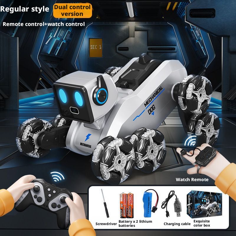 Smart Remote Control Robot Dog with Gesture Sensing 8-Wheel Drift Stunt Toy - Image 5