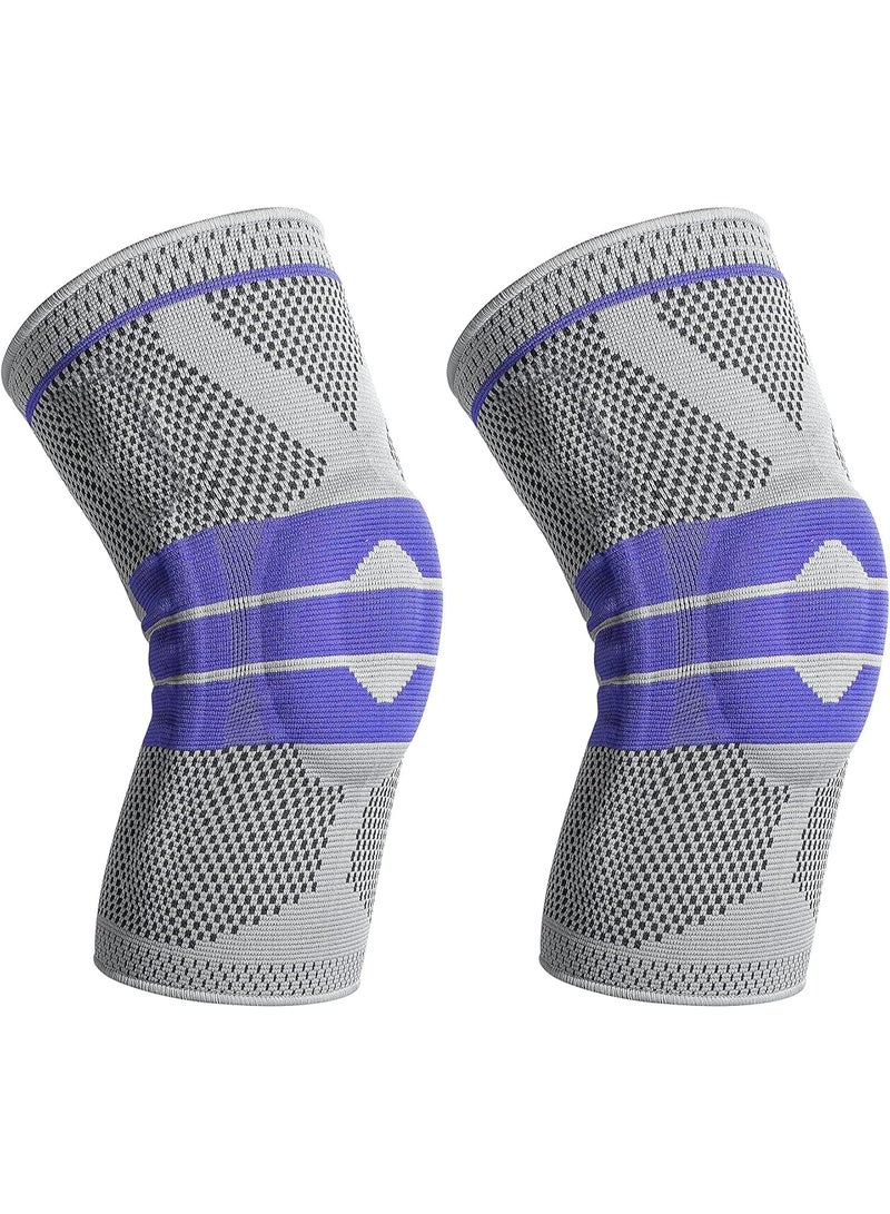 Compression Knee Support – Pain Relief & Recovery Brace for Arthritis, Meniscus & Ligament Injuries, Men & Women - Image 1