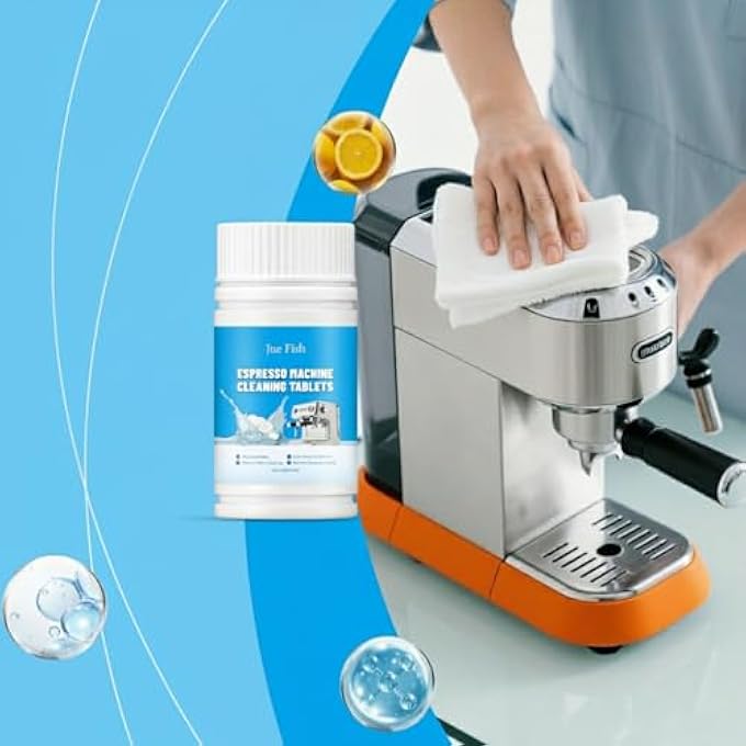 Excefore Coffee Machine Cleaner Descaler Tablets FastActing NonToxic  EcoFriendly Formula For Espresso Drip  SingleServe Coffee Makers Removes Limescale  Residue Prolongs Machine Life 100 G - Image 4
