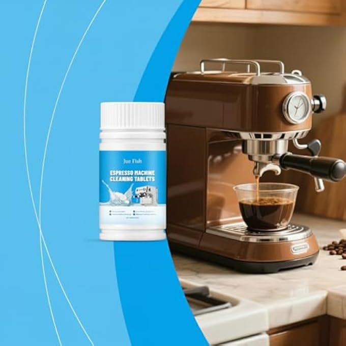 Excefore Coffee Machine Cleaner Descaler Tablets FastActing NonToxic  EcoFriendly Formula For Espresso Drip  SingleServe Coffee Makers Removes Limescale  Residue Prolongs Machine Life 100 G - Image 3
