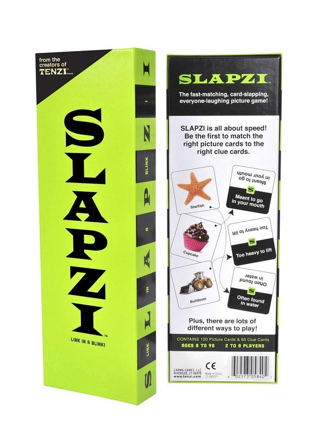Tenzi - Slapzi The Quick Thinking And Fast Matching Card Game For All Ages 28 Players - Image 1