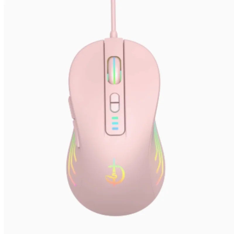Y&D Wired RGB Gaming Mouse: Ergonomic USB Computer Mouse for PC & Mac Gamers - High Precision Optical Sensor & Durable Build - Image 1