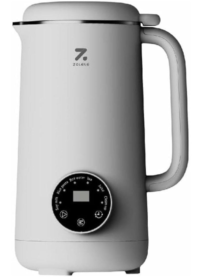 ZOLELE - ZOLELE MB601 Multi-Funtional Juice Blender & Electric Kettle with 10 Stainless Steel Blades, 4 Blending Modes 600ml Capacity Makes Smoothies, Juices and Hot Water in Seconds and Easy to Clean - White - Image 1