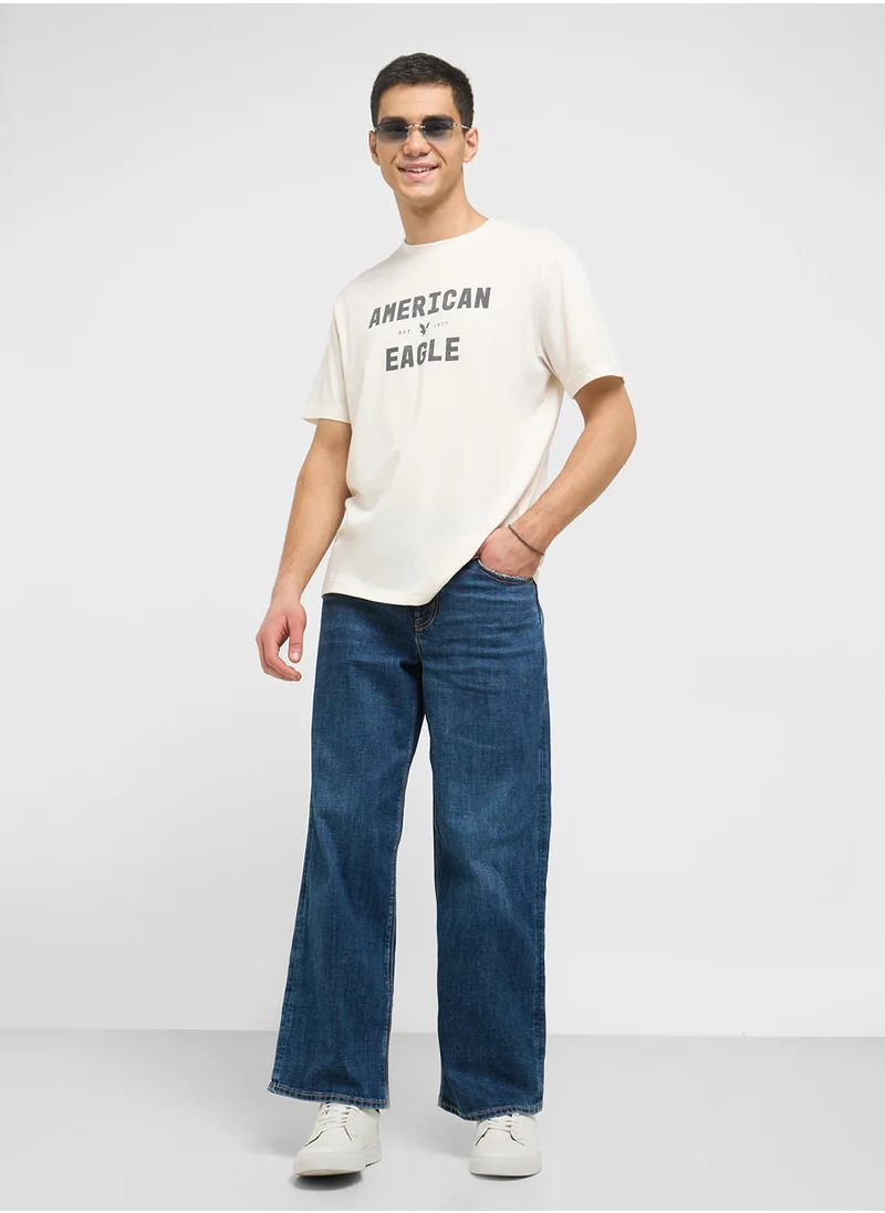 امريكان ايجل AE Stretch High-Waisted Stovepipe Jean