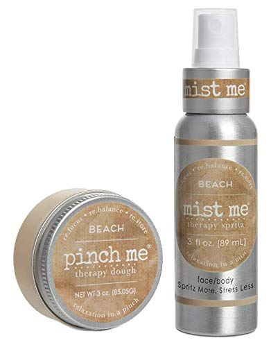 Pinch Me Stress Relief Combo Pack Mist Me Spray and Pinch Me Dough - 3 oz (Beach) - Image 4