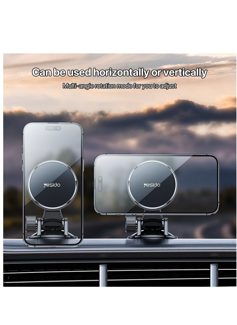 Yesido - Yesido C177 Mini Suction Cup Type Magsafe Magnetic Car Holder - Image 1