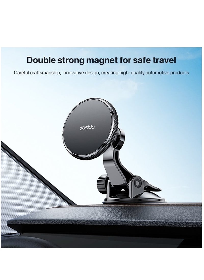 Yesido - Yesido C177 Mini Suction Cup Type Magsafe Magnetic Car Holder - Image 1