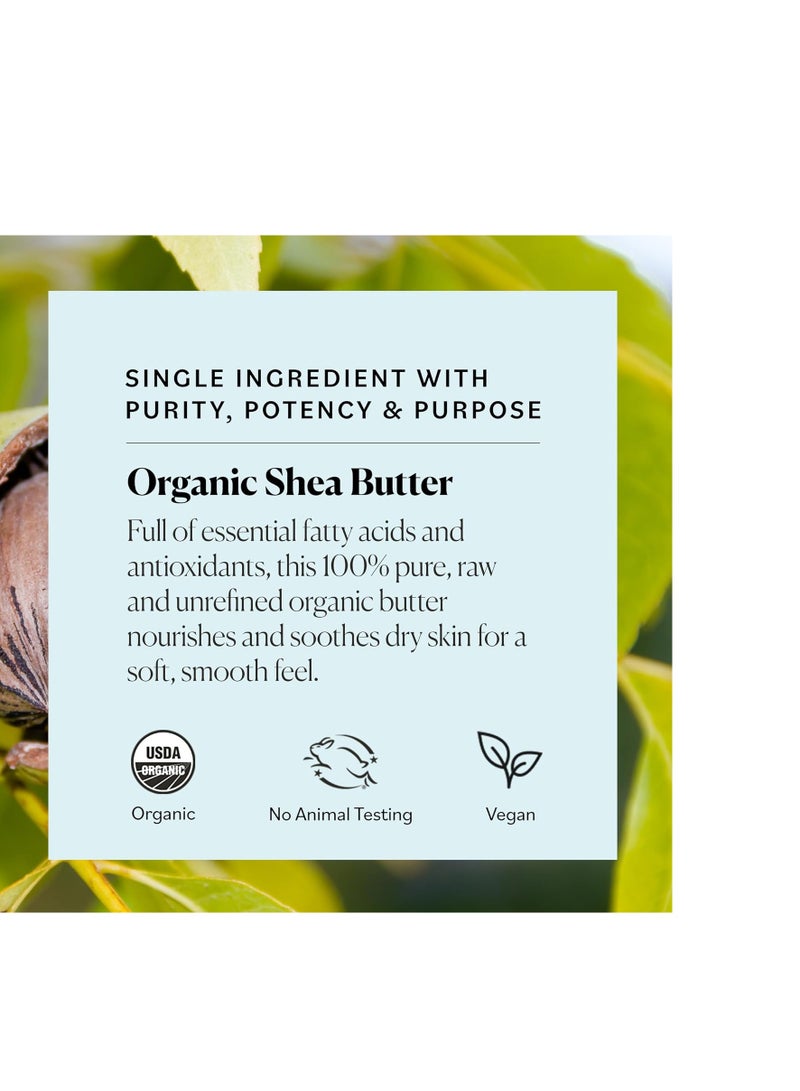 Sky Organics Sky Organics Organic Shea Butter, Replenishing Butter for Body & Face, Soothes, Softens and Boosts Skin's Overall Moisture and Radiance, Suitable for Dry Skin, USDA Certified Organic Skin Care, 15 Oz - Image 3