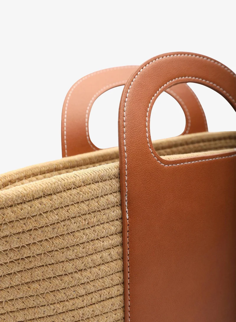 Where's That From  Terra Raffia Basket Bag for Women | Best Price UAE