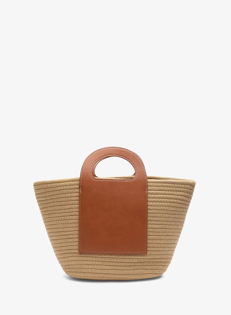 ويرز ذات فروم Terra Raffia Basket Bag