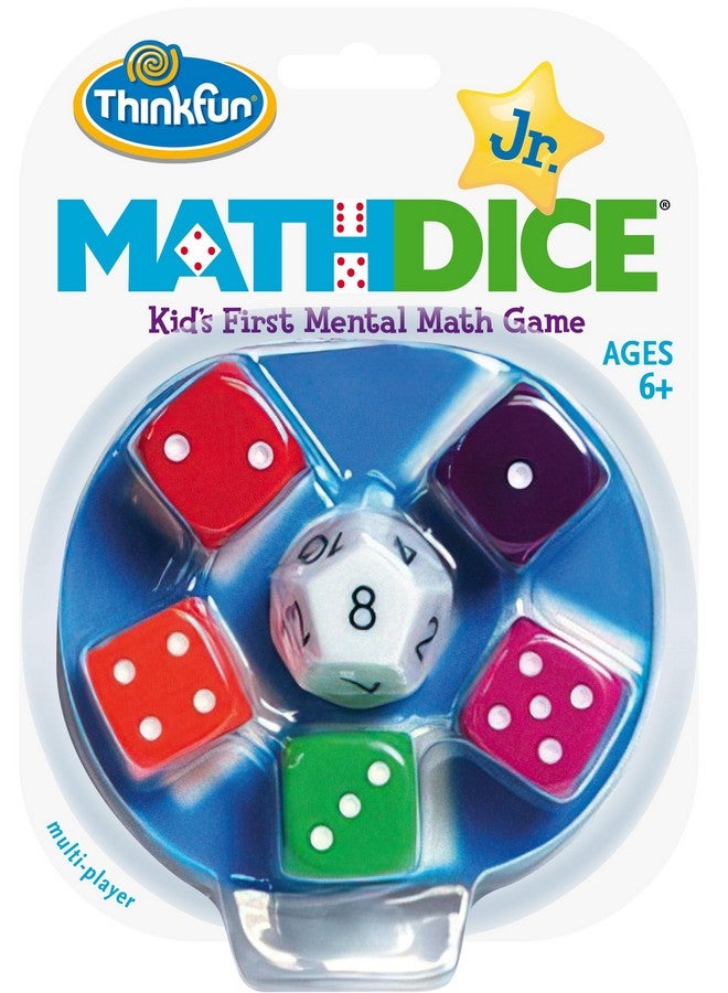 ThinkFun Math Dice Junior Game - Engaging Math Skills Builder | Perfect for Kids Aged 6+ | Aids in Mental Agility | Toy of The Year Nominee - Image 5