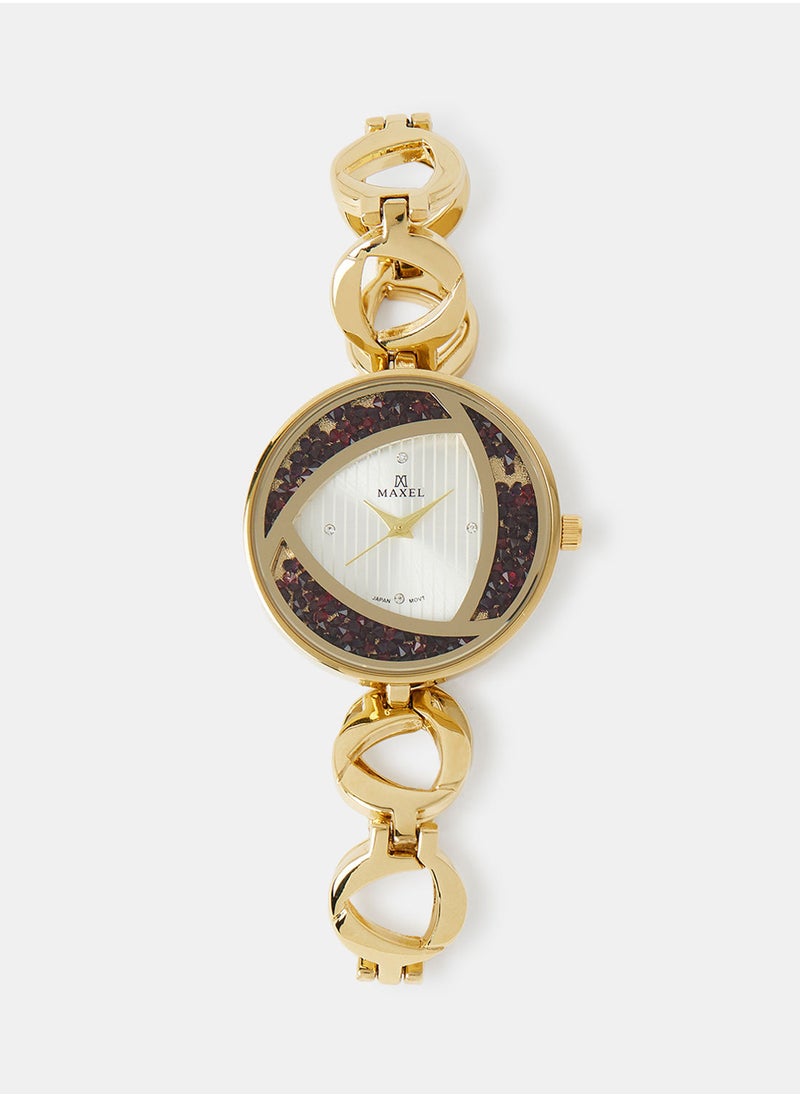 Maxel - Women's Quartz Classic Fashion Analog Wrist Watch MX465 - 28mm - Image 1