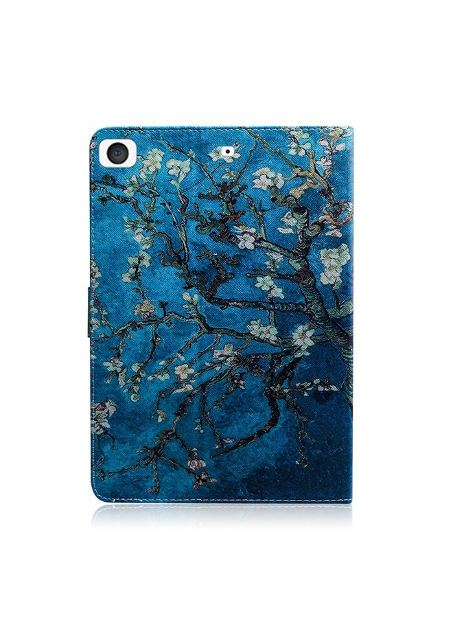 NIBEMINENT Apricot Blossom Pattern Horizontal Flip Leather For Apple iPad10.2 inchCover iPadMini multicolor - Image 2