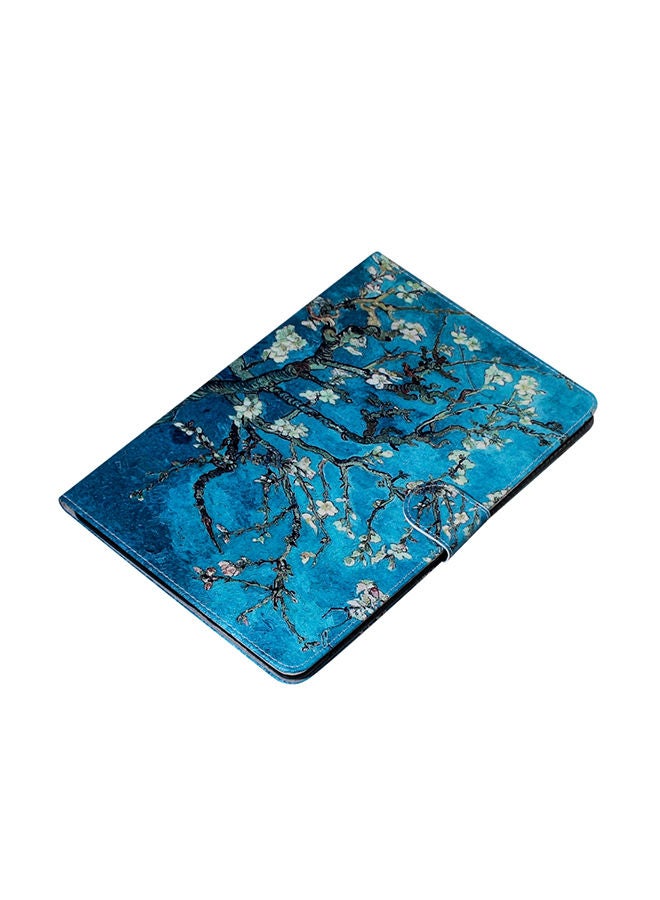 NIBEMINENT Apricot Blossom Pattern Horizontal Flip Leather For Apple iPad10.2 inchCover iPadMini multicolor - Image 3