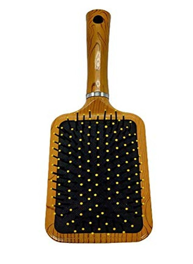 Kira Professional Brush Detangler Hair Brush Black with Soft Bristles, Perfect Hair Brush for Men, Women and Kids, Detangler for All Hair Types (WP-BS-Yellow) - Image 3
