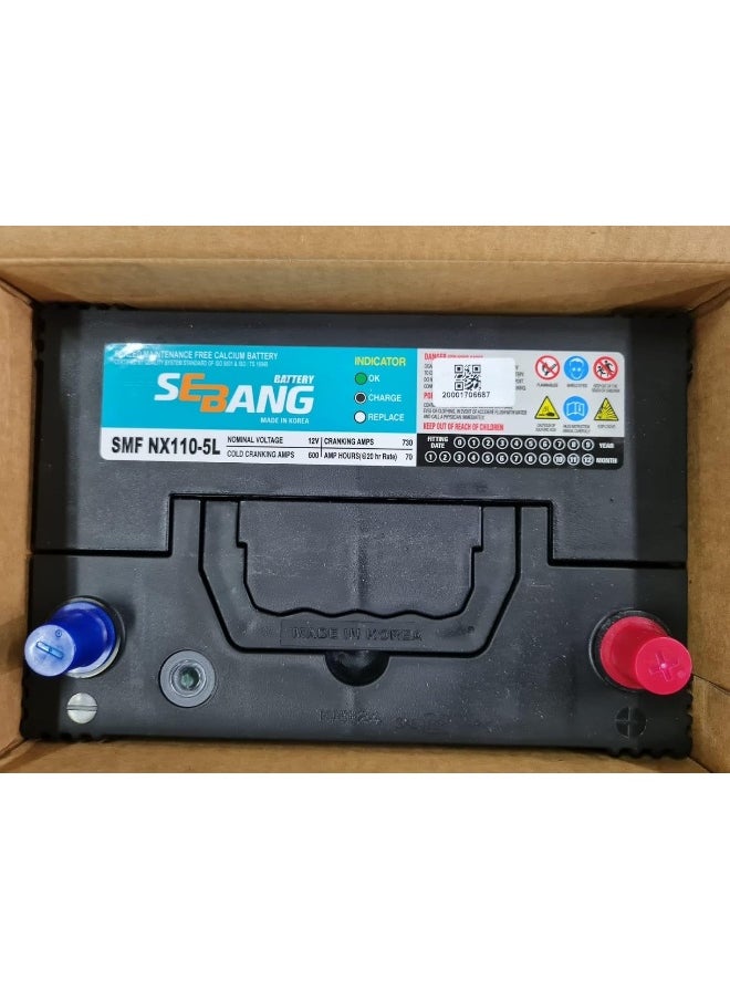 HTE H.T.E  Sebang Car Batteries Korea (85D26L / 80D26L / Ns70L / Nx110L / 12V 70Ah)  - Image 2