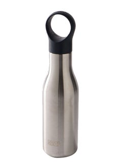 Joseph Joseph Joseph Joseph Loop water bottle 500ml,brushed/Anthracite  - Image 1