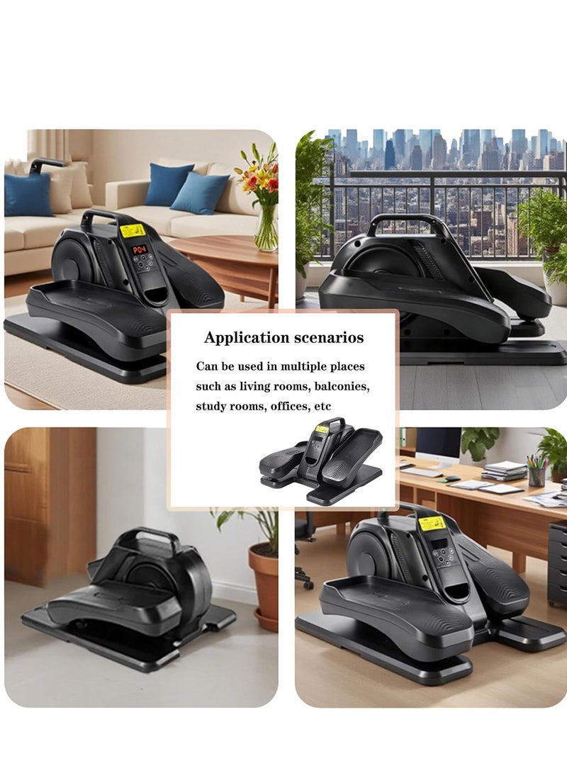 ريلاكس سمارت جهاز إليبتيكال منزلي من Relax Smart – دراجة تمرين صغيرة الساقين المدمج والمناسب لكبار السن والمكاتب والعلاج الطبيعي، تمرين منخفض التأثير لتحسين الدورة الدموية وتقوية العضلات - Image 3