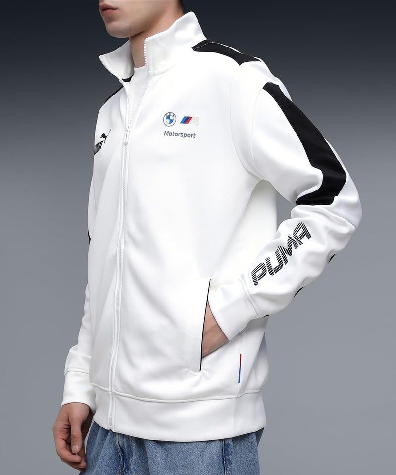 Puma, Men, BMW MMS MT7+ SPACER JACKET, White, S, (63393702) - Image 5