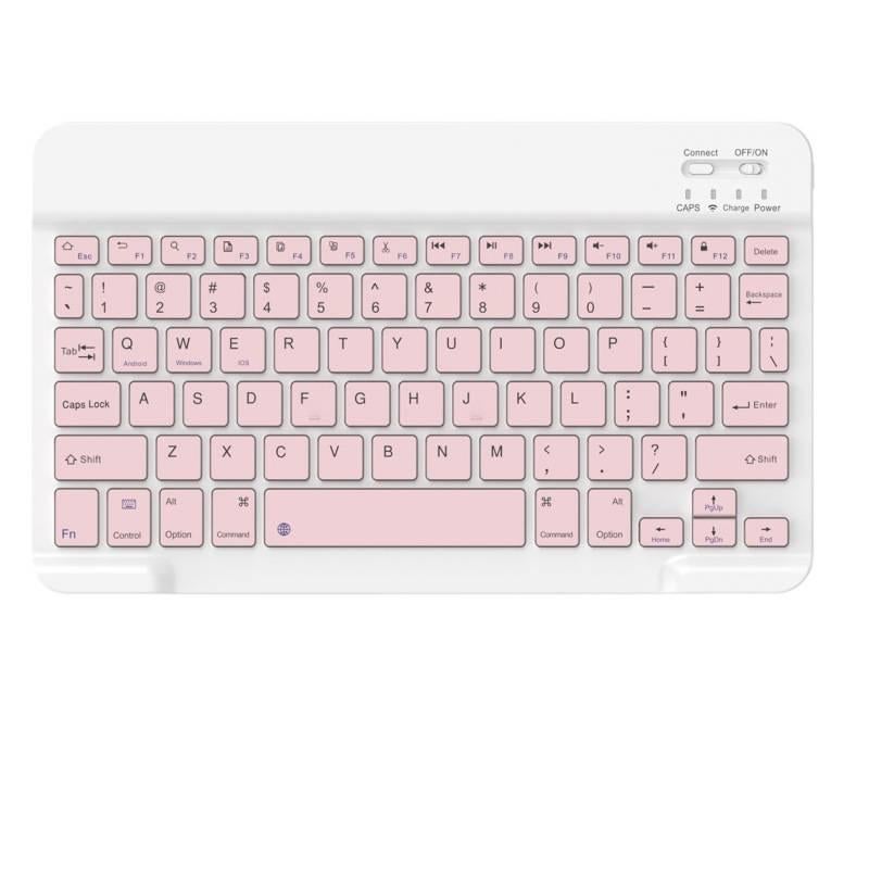 AD حافظة سامسونج تاب بلوحة مفاتيح متوافقة مع Samsung Galaxy Tab A9 Plus / Samsung Galaxy Tab A9 باللون أخضر مع غطاء حماية ووظيفة حامل وحمل يومي للتابلت بوظيفة حامل باللون الأخضر Sams. - Image 5