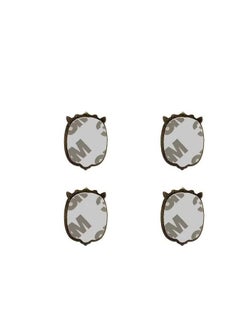 RYN Abu Dhabi 2D Sticker Badge UAE Abu Dhabi 7 Pcs Mix Logo Design Sticker Badge Metal 3cm  - Image 3