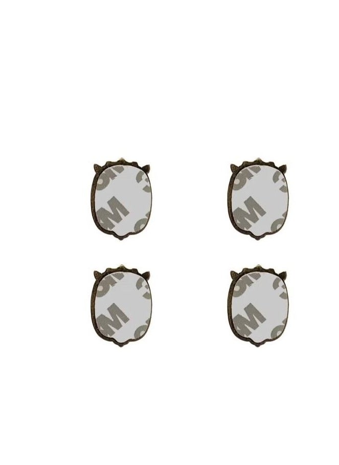 RYN Abu Dhabi 2D Sticker Badge UAE Abu Dhabi 7 Pcs Mix Logo Design Sticker Badge Metal 3cm  - Image 3