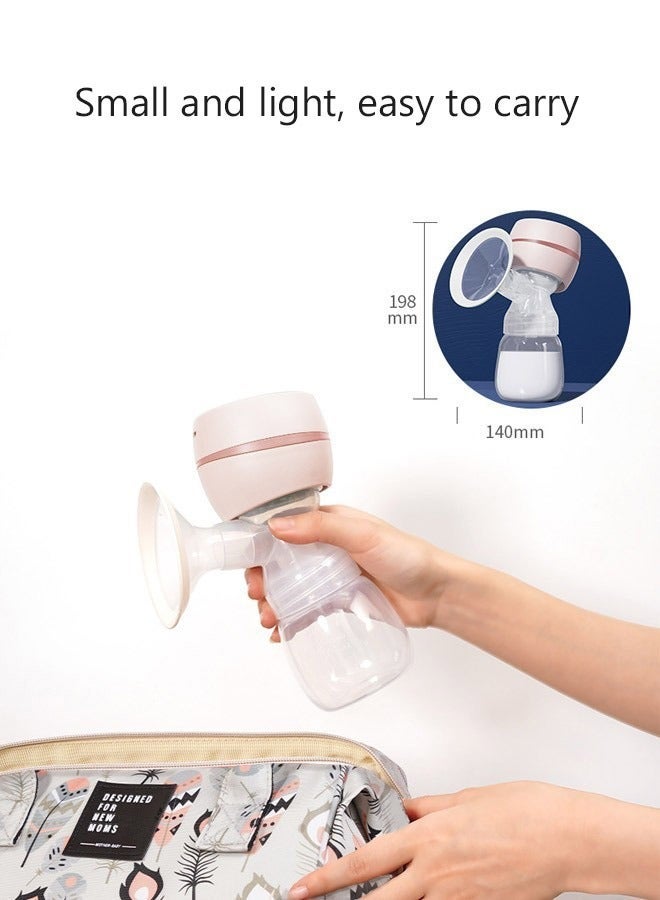 DUNISO Electric Breast Pump, Intelligent All-in-one Automatic Electric Breast Pump, Painless Breast Massager, Portable Mute Lactation Milk Feeding Collector, Rechargeable Milk Extractor for Home and Travel - Image 5