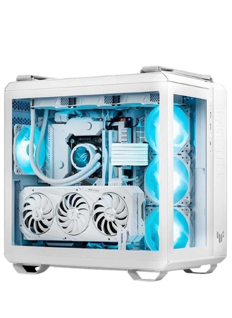 NANOTECH - ASUS Powered High-End 8K Video Rendering PC - Intel Core i7-14700K Processor, 20 Cores & 28 Threads, DDR5 64GB (2*32) 6000MHz Ram, 2TB NVMe M.2 PCIe Gen 4.0*4 SSD, Nvidia GeForce RTX 4080 Super OC Edition 16GB GDDR6X Graphics Card, 3 Fan AIO Liquid Cooler, 1000W 80 Plus Gold Power Supply, Windows 11 Pro | Wi-Fi - Image 1