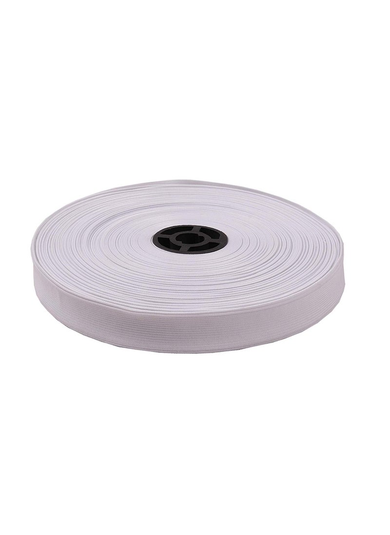 Gemsy 1Inch Sewing Elastic 4mRoll for Tailoring and Clothes Durable Elastic for Pants Stitching and Sewing Projects Ideal for Professionals and DIY Enthusiasts