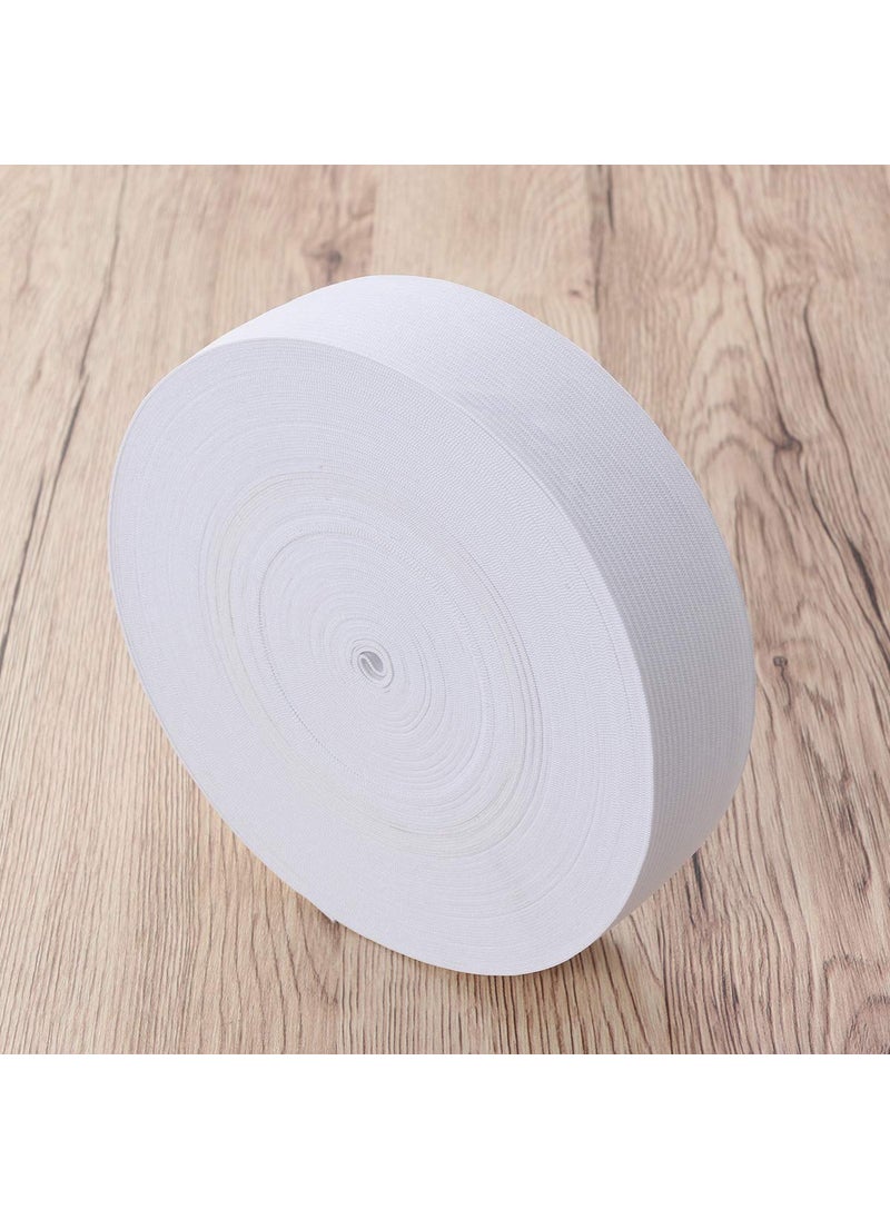 Gemsy 1Inch Sewing Elastic 4mRoll for Tailoring and Clothes Durable Elastic for Pants Stitching and Sewing Projects Ideal for Professionals and DIY Enthusiasts