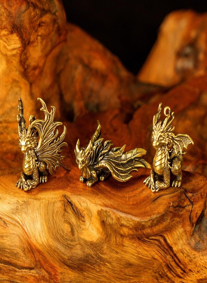 chovy تمثال تنين من النحاس الصلب من تشوفي، مصنوع يدويًا، قطعة ديكور خيالية عتيقة، حراشف وأجنحة متقنة، مخلوق أسطوري قابل للتحصيل، هدية فريدة لعشاق الخيال وهواة الجمع - Image 5