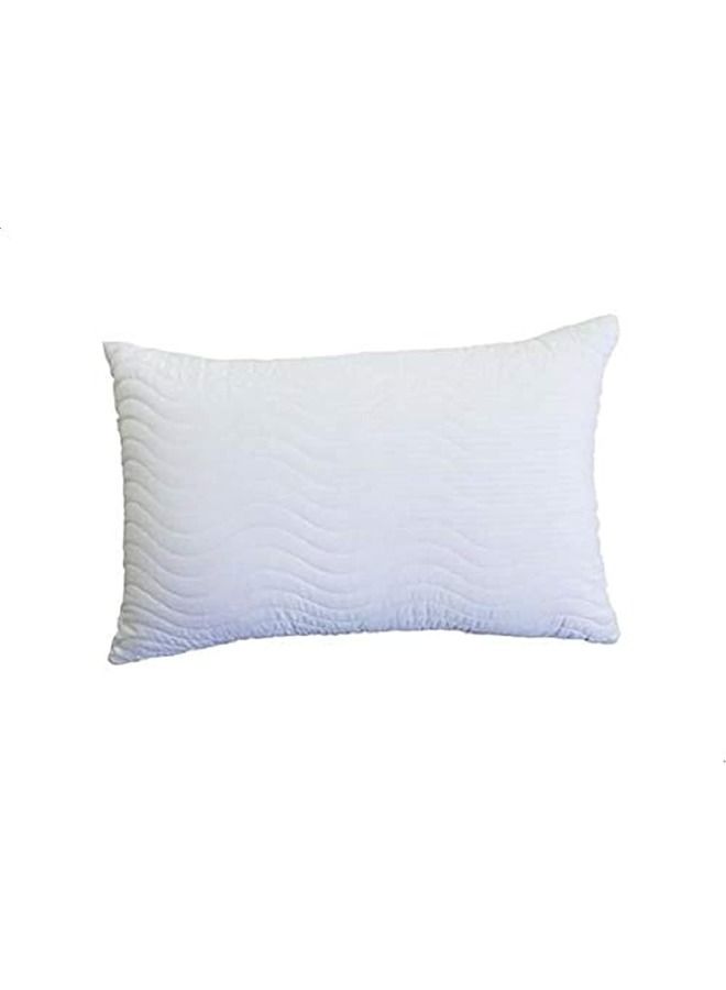 Generic Bed Pillow 50X70 cm  1000 gm White 