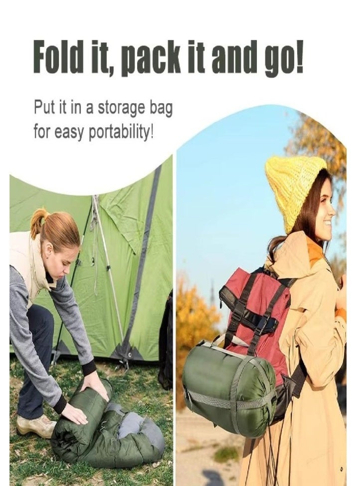 شنغ يوان حقيبة نوم تخييم خفيفة الوزن كيس نوم مقاوم للماء - Image 4