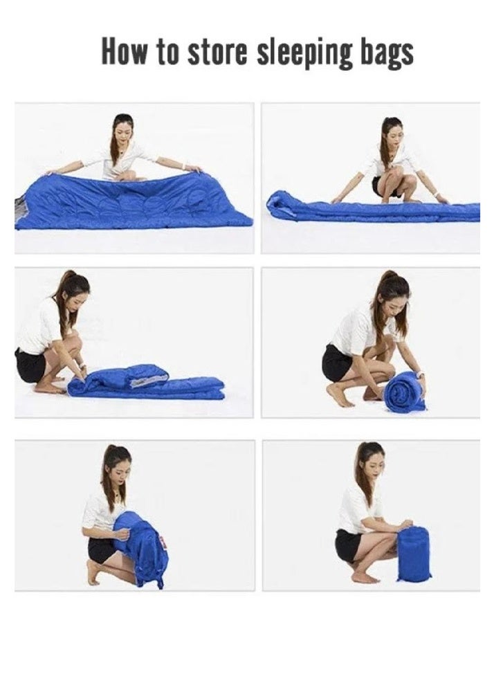 شنغ يوان حقيبة نوم تخييم خفيفة الوزن كيس نوم مقاوم للماء - Image 5