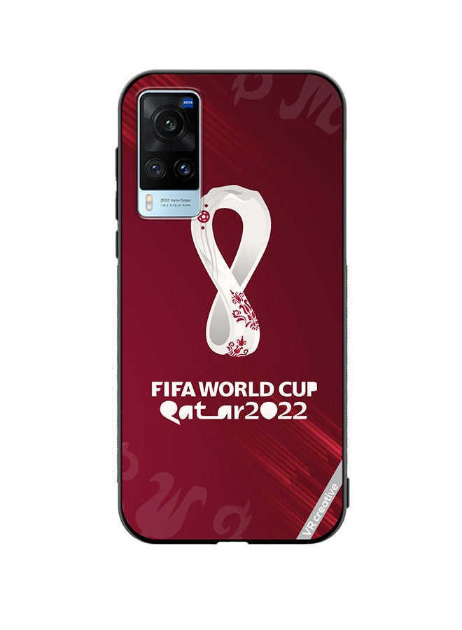 VR CREATIVE Protective Case Cover For Vivo X60 Qatar World Cup Design Multicolour - Image 1