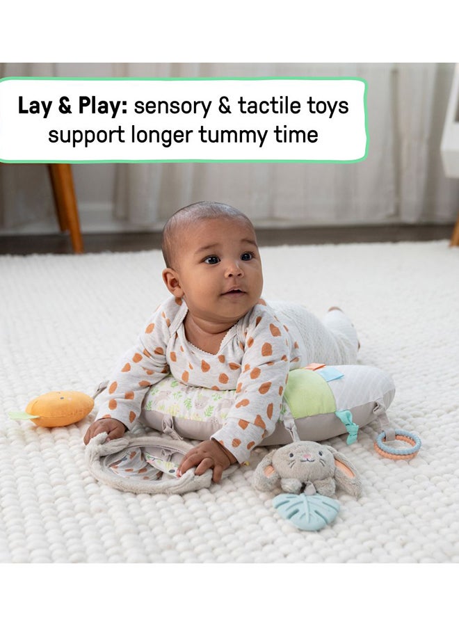 ingenuity Cozy Prop Sylvi Tummy Time Activity Pillow – 0 to 12 Months - Image 5