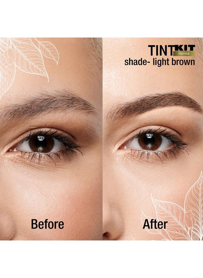Godefroy Powered By Henna - Tint Kit 4 Applications | Light Brown | Spot Hair Color Powered By Natural Henna  - Image 2