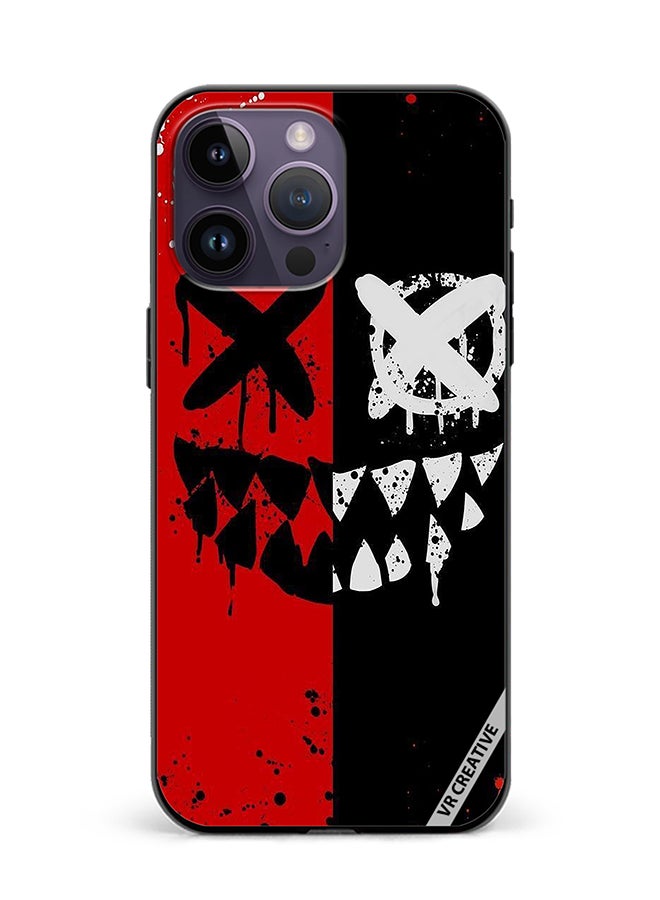 VR CREATIVE Protective Case Cover For Apple iPhone 16 Pro Max Neon Square Design Multicolour