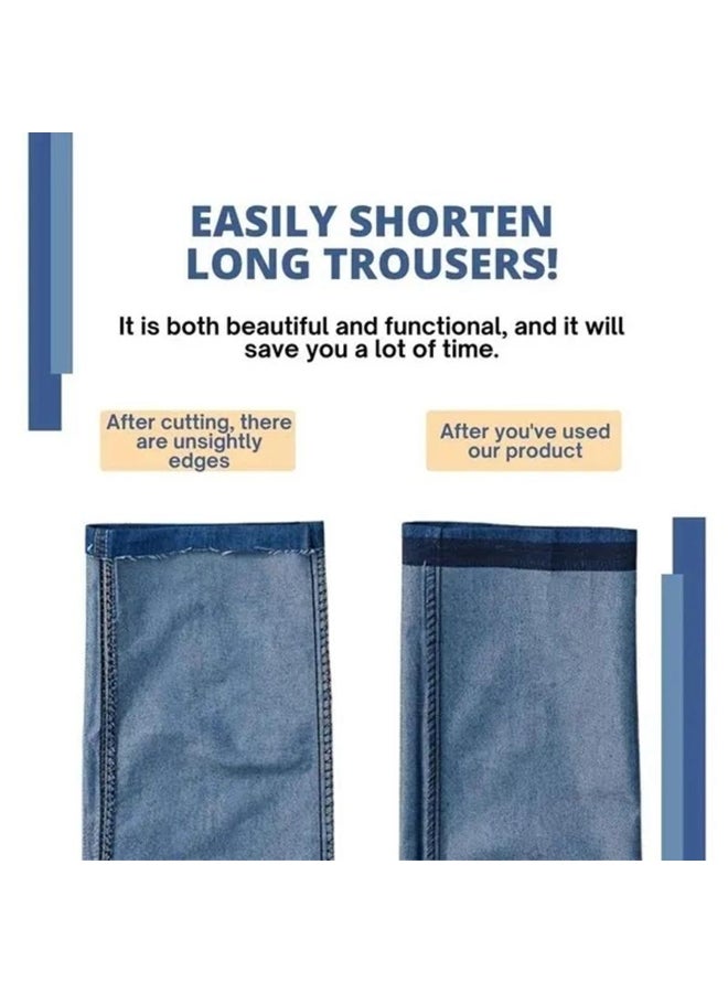 1/3/5/10M Self-Adhesive Pants Paste Iron on Pants Edge Shorten Repair Pants for Jean Clothing and Jean Pants Apparel DIY Sewing Fabric  - Image 4