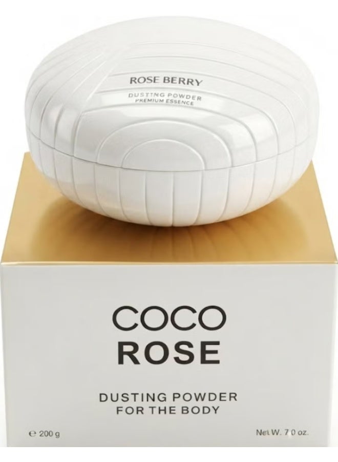 روز بيري Coco Rose Dusting Powder For The Body 200g - Image 1