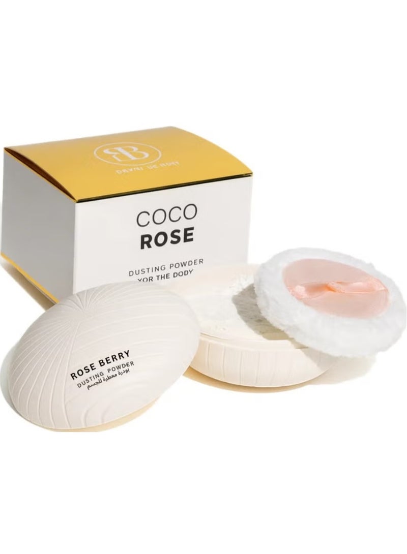 روز بيري Coco Rose Dusting Powder For The Body 200g - Image 2