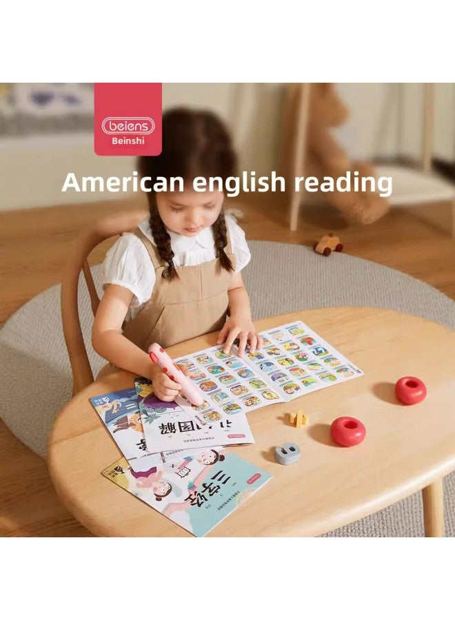 Beienshi Early Education Quiet Book Kindergarten Velcro Tearing Book Children's Educational Hand-pasted Girls' Toys-Color:Advanced Been Shi Quiet Adhesive Book-blue - Image 2