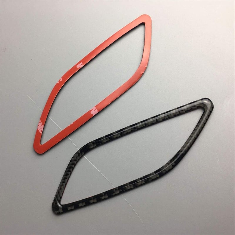 Wivplex Carbon Fiber Dashboard Air Vent Trim for A4 B8 - Image 3