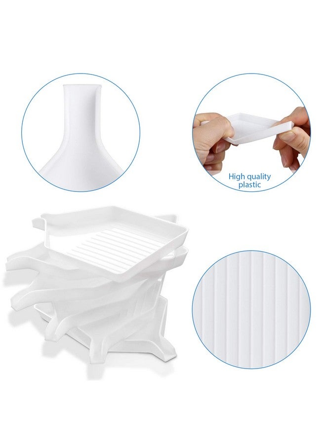 FEBSNOW 20Pcs Plastic Diamond Art Painting Bead Sorting Trays Accessories Tools For Diy Crafts (3.8 X 2.2 Inches) - Image 3