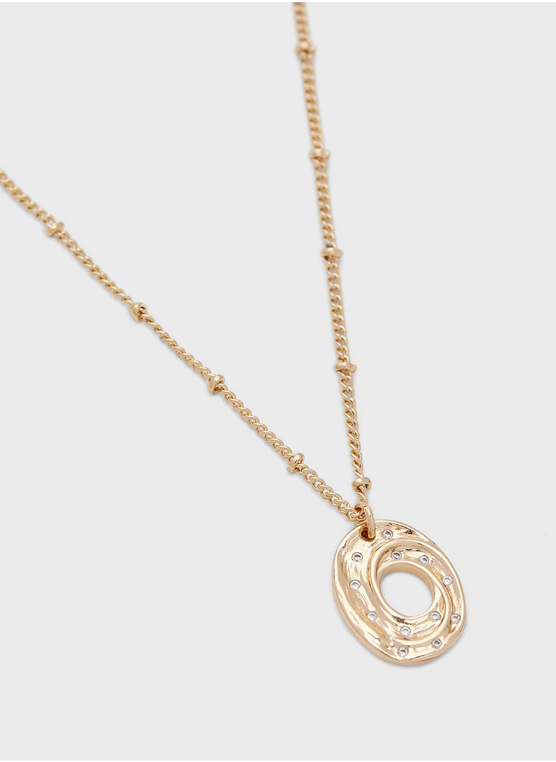 ايلا 2 Pack Mix Pendant Necklace Set