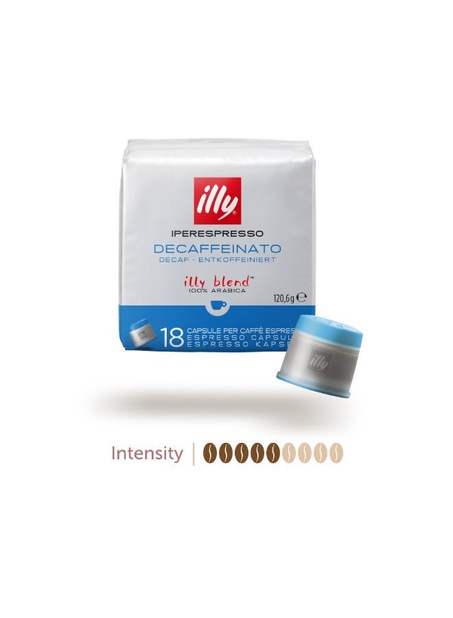 illy Iperespresso Decaf Coffee Capsules, 100% Arabica, Medium Roast, Light & Smooth Flavor, Single-Serve, Compatible with illy Iperespresso Machines - Image 2