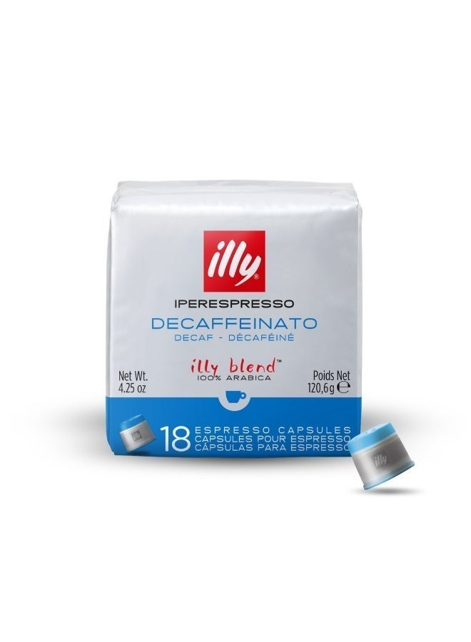 Illy Iperespresso Decaf Coffee Capsules, 100% Arabica, Medium Roast, Light & Smooth Flavor, Single-Serve, Compatible with illy Iperespresso Machines - Image 3