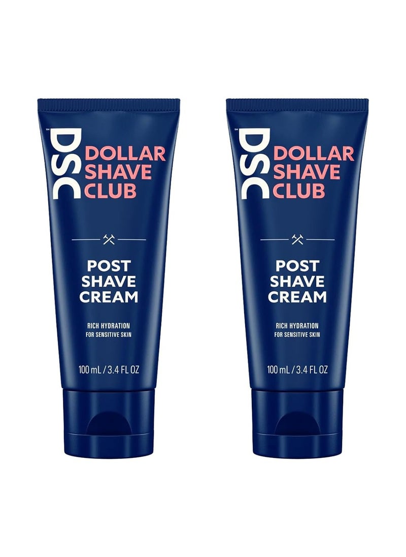 DOLLAR SHAVE CLUB Dollar Shave Club | Post Shave Cream 3.4 ounce (2 Pack) | Hydrating Post Shave Lotion  - Image 1