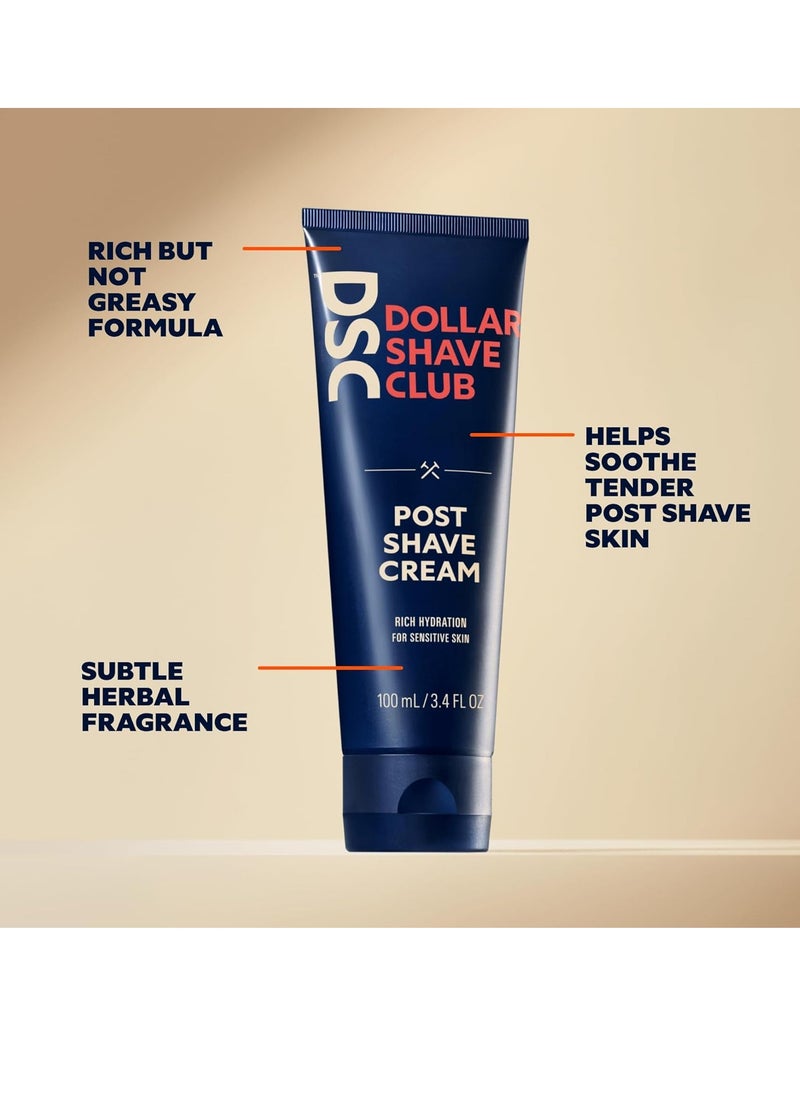 DOLLAR SHAVE CLUB Dollar Shave Club | Post Shave Cream 3.4 ounce (2 Pack) | Hydrating Post Shave Lotion  - Image 2