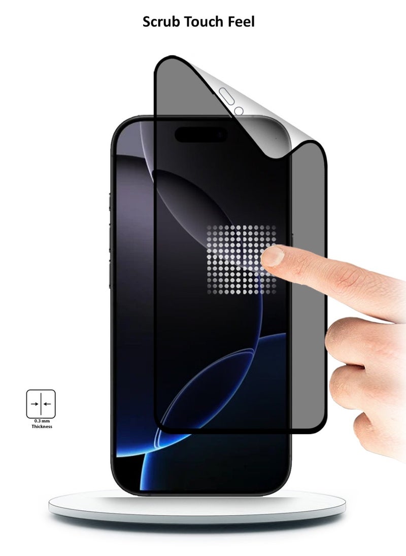 OMAKER Apple iPhone 16 Pro Max Matte Ceramic Privacy Screen Protector Film  - Image 3